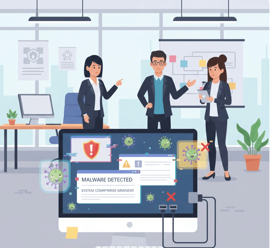 COLDCARD security audit phishing attack installs remote access tool