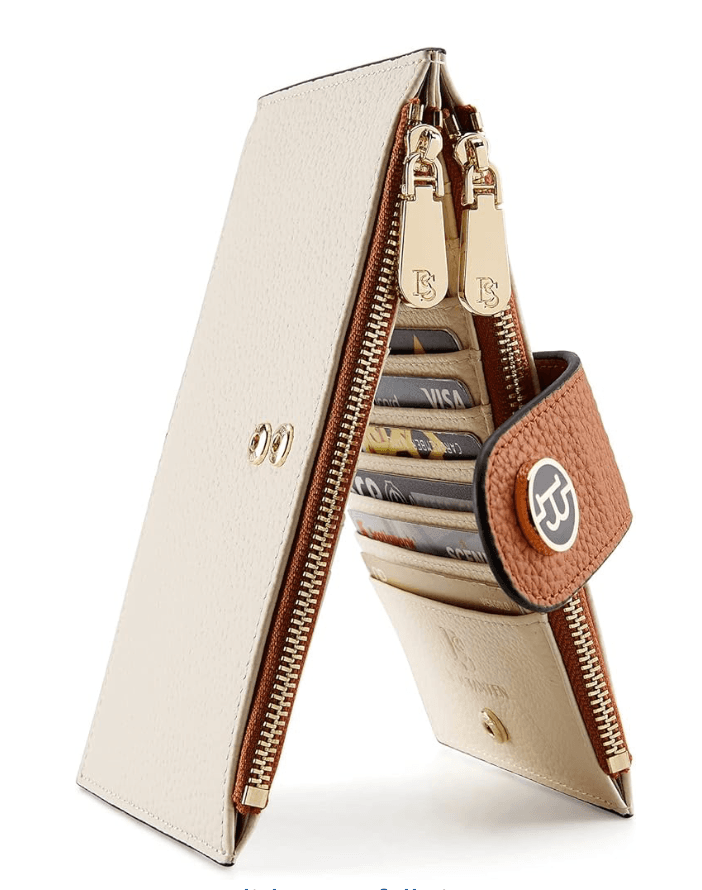 Women's RFID Wallet (Cream)